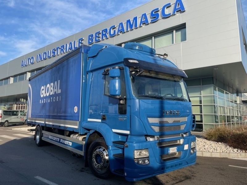 IVECO STRALIS 330CV CENTINA CON SPONDA RETRATTILE  - AUTO INDUSTRIALE BERGAMASCA