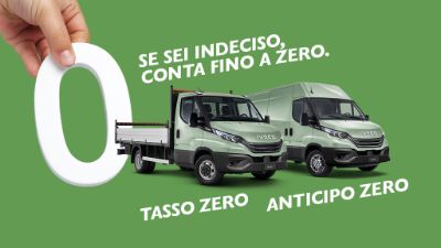 Promozione Tasso 0% su Daily Cabinato e dell’anticipo zero su Daily Furgone - AUTO INDUSTRIALE BERGAMASCA